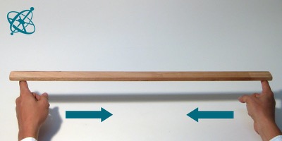 Ciênsação experimento mão na massa para sala de aula: Bastão em equilíbrio ( física, mecânica, atrito, centro de gravidade, equilíbrio)